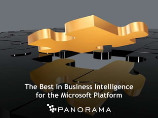 The Best in Business Intelligence  for the Microsoft Platform 