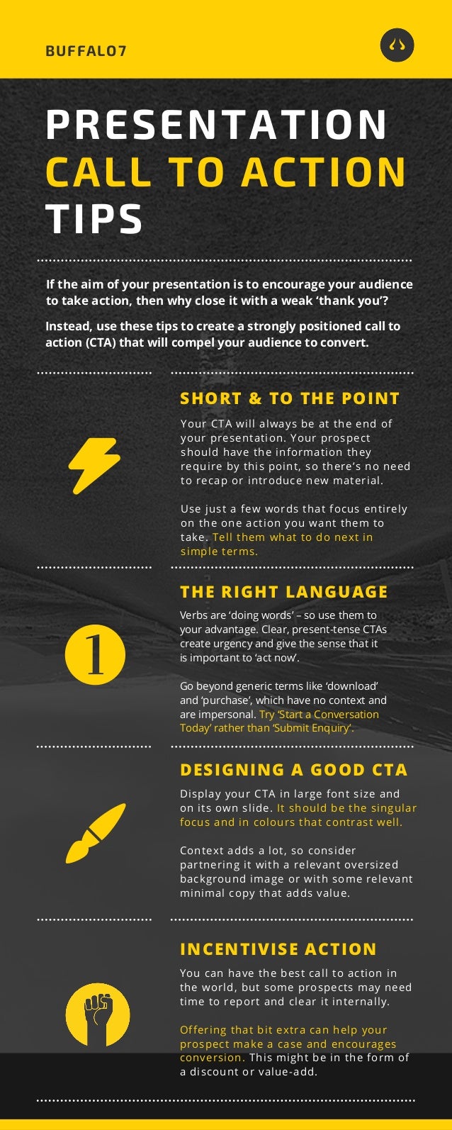 How to Create the Best Call to Action for Your Presentation