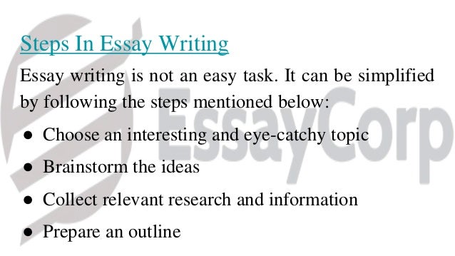 Essay writing help service