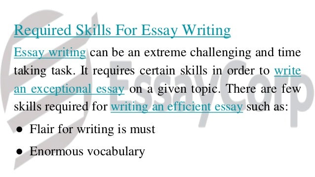 Essay writing help service
