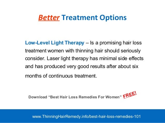 Best option for hair loss