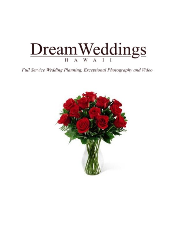Exclusive Hawaii Wedding Photography And Packages Dream Weddings Ha