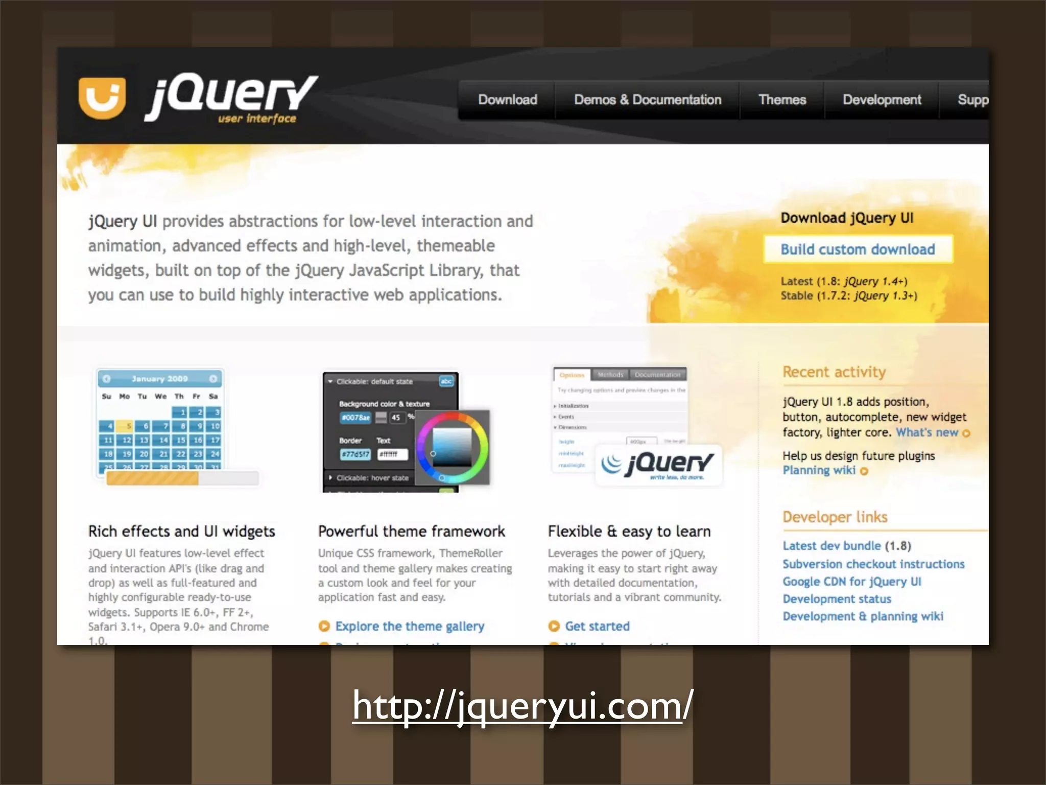http://jqueryui.com/
 