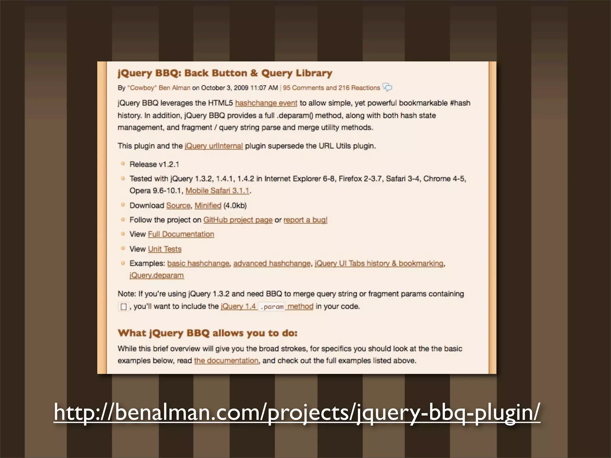 http://benalman.com/projects/jquery-bbq-plugin/
 
