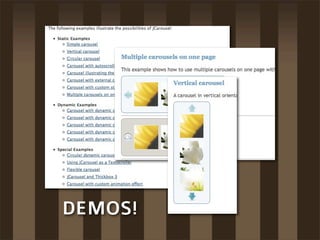 DEMOS!
 