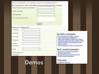 Demos
 