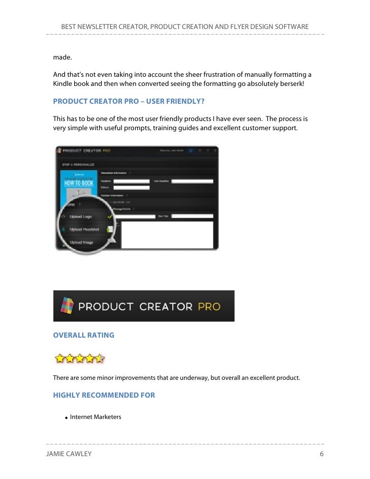 best program for a newbie to create flyers and brochures