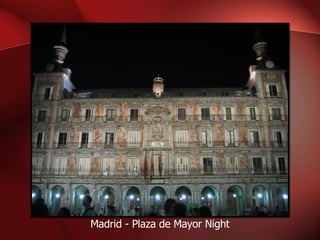 Madrid - Plaza de Mayor Night 