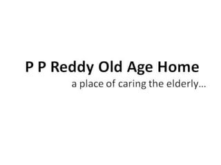 best old age homes in hyderabad