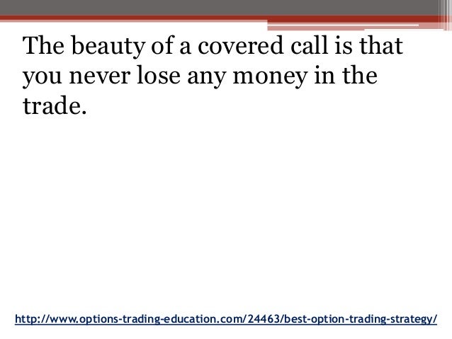 The best option trading strategy
