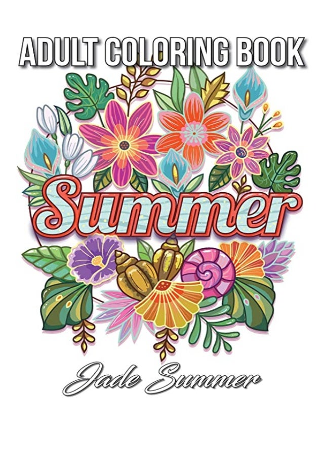 best pdf summer coloring book an adult coloring book with