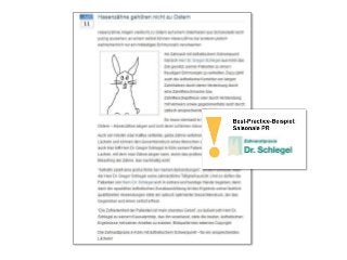 Best-Practice-Beispiele: Saisonale PR
