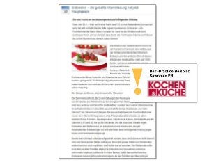 Best-Practice-Beispiele: Saisonale PR