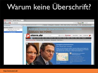 Warum keine Überschrift?




http://www.stern.de/
 