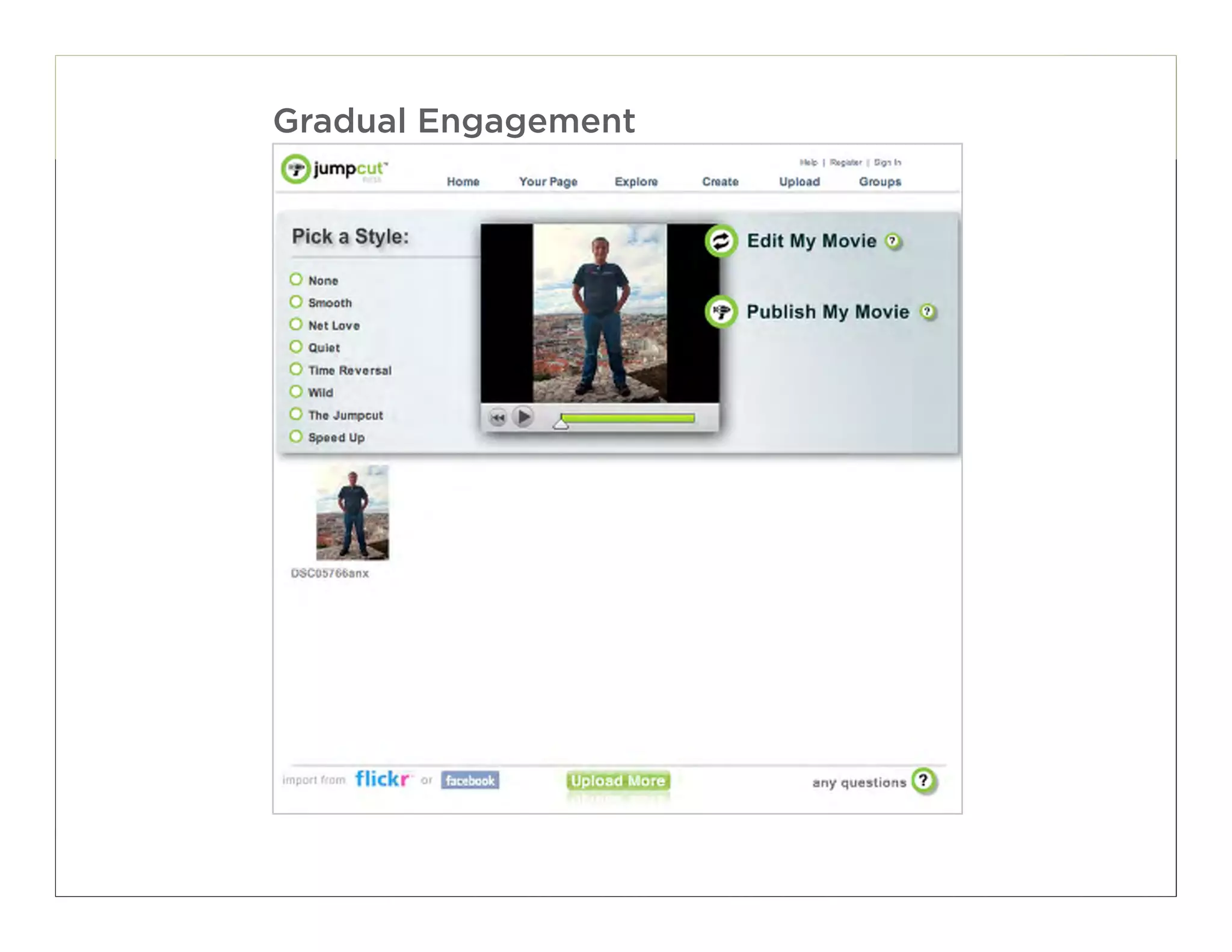 Gradual Engagement




                     86
 
