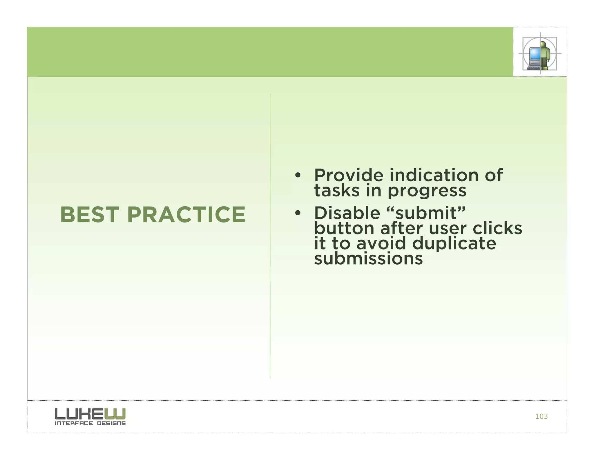 Best Practices for Form Design
