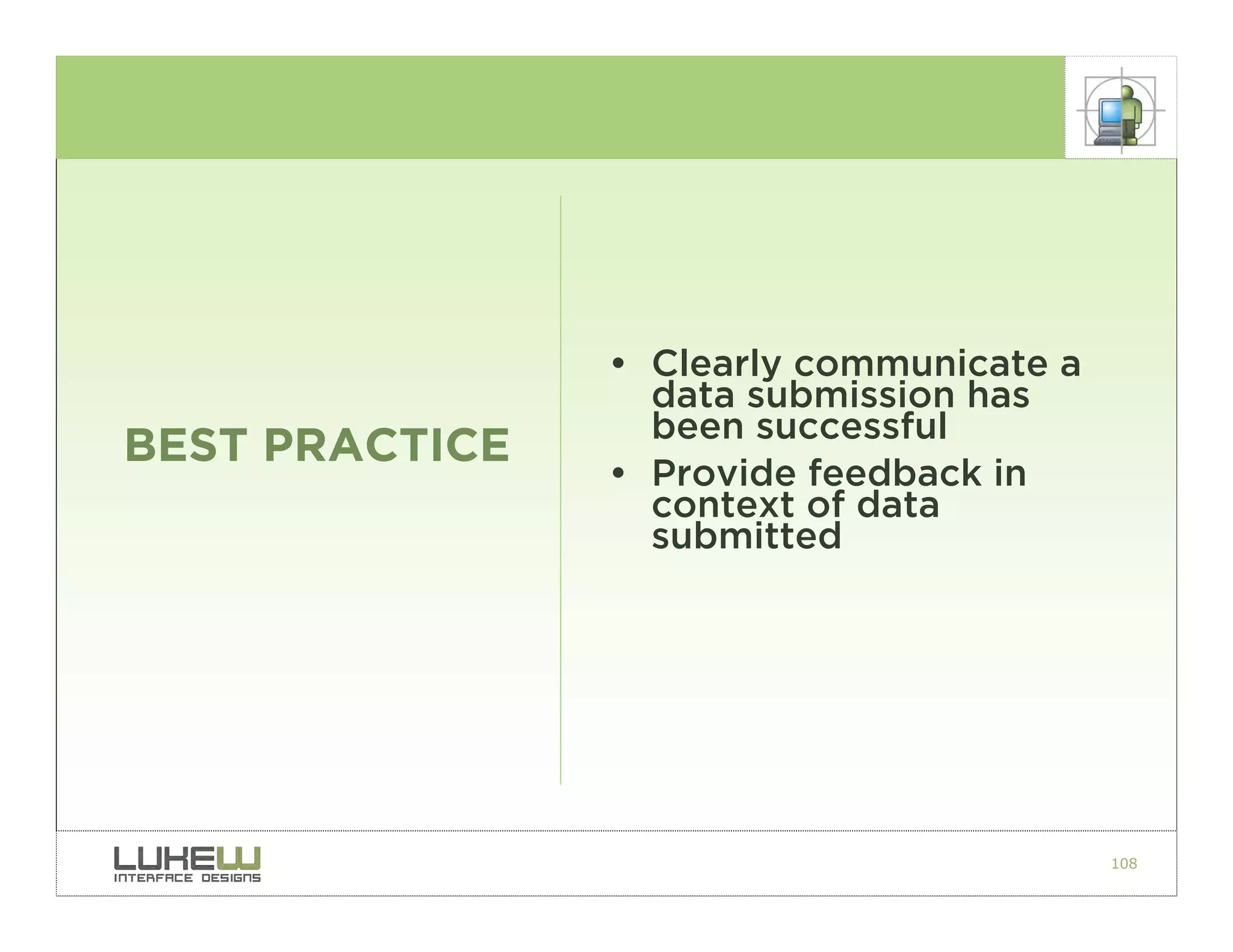 Best Practices for Form Design