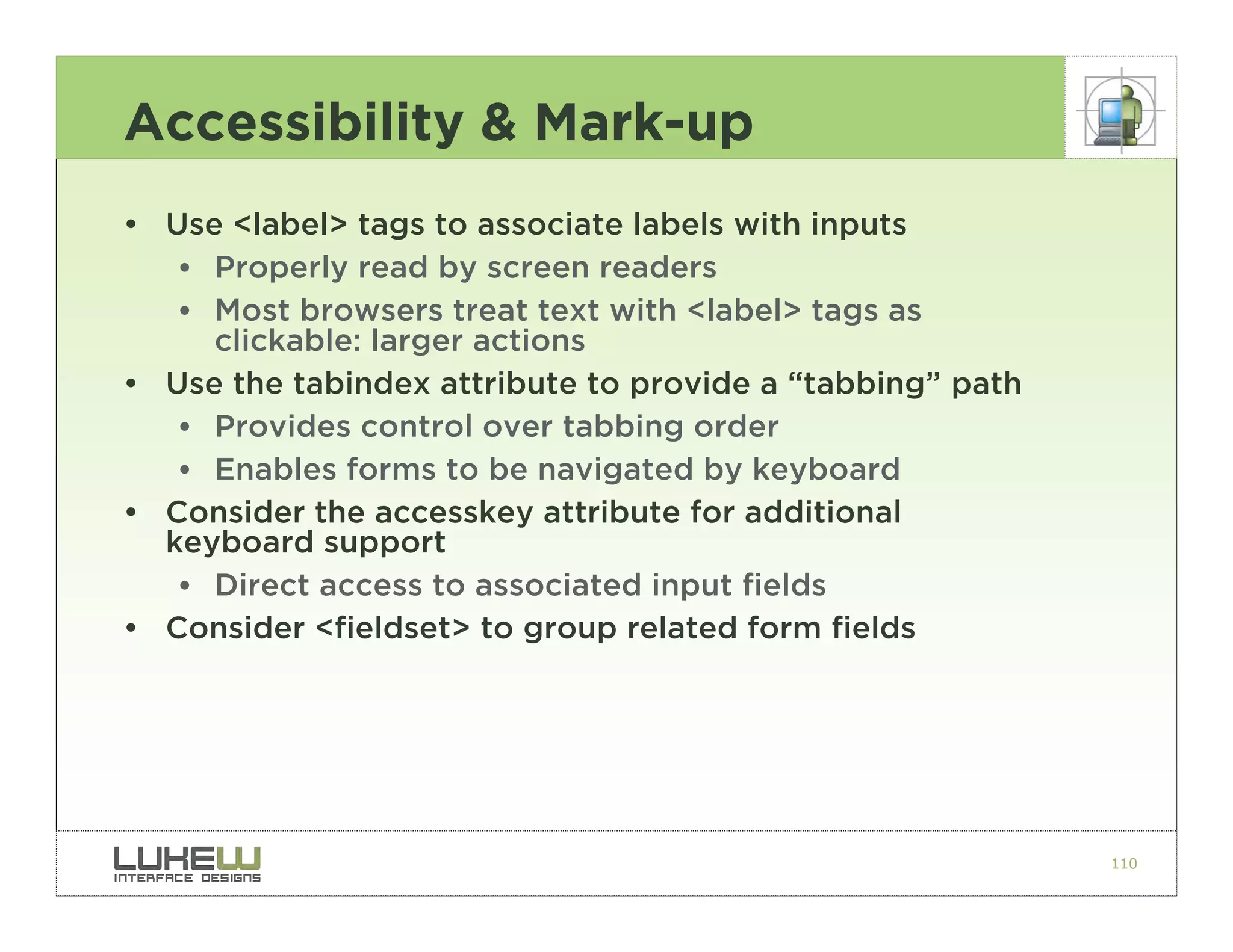 Best Practices for Form Design
