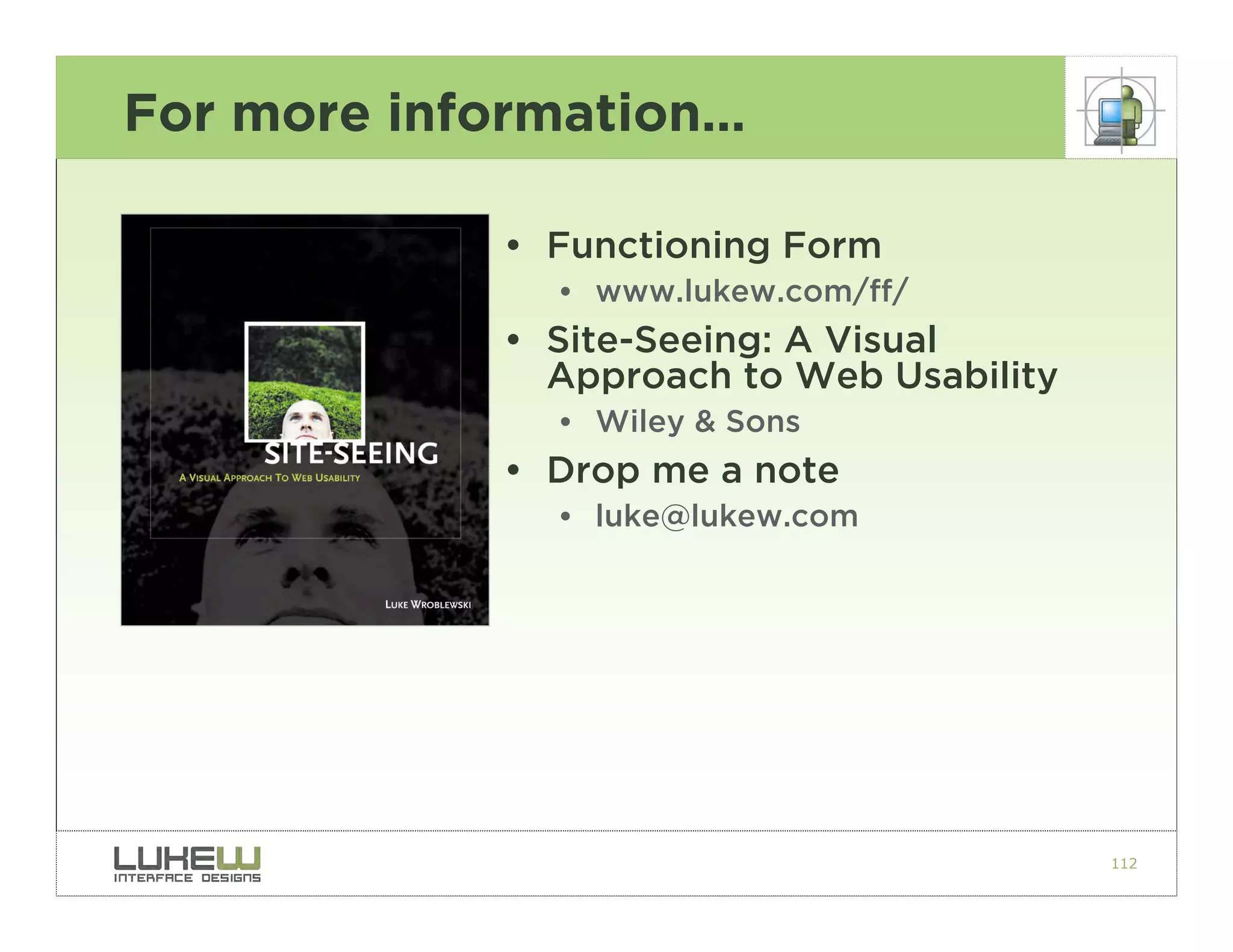 Best Practices for Form Design