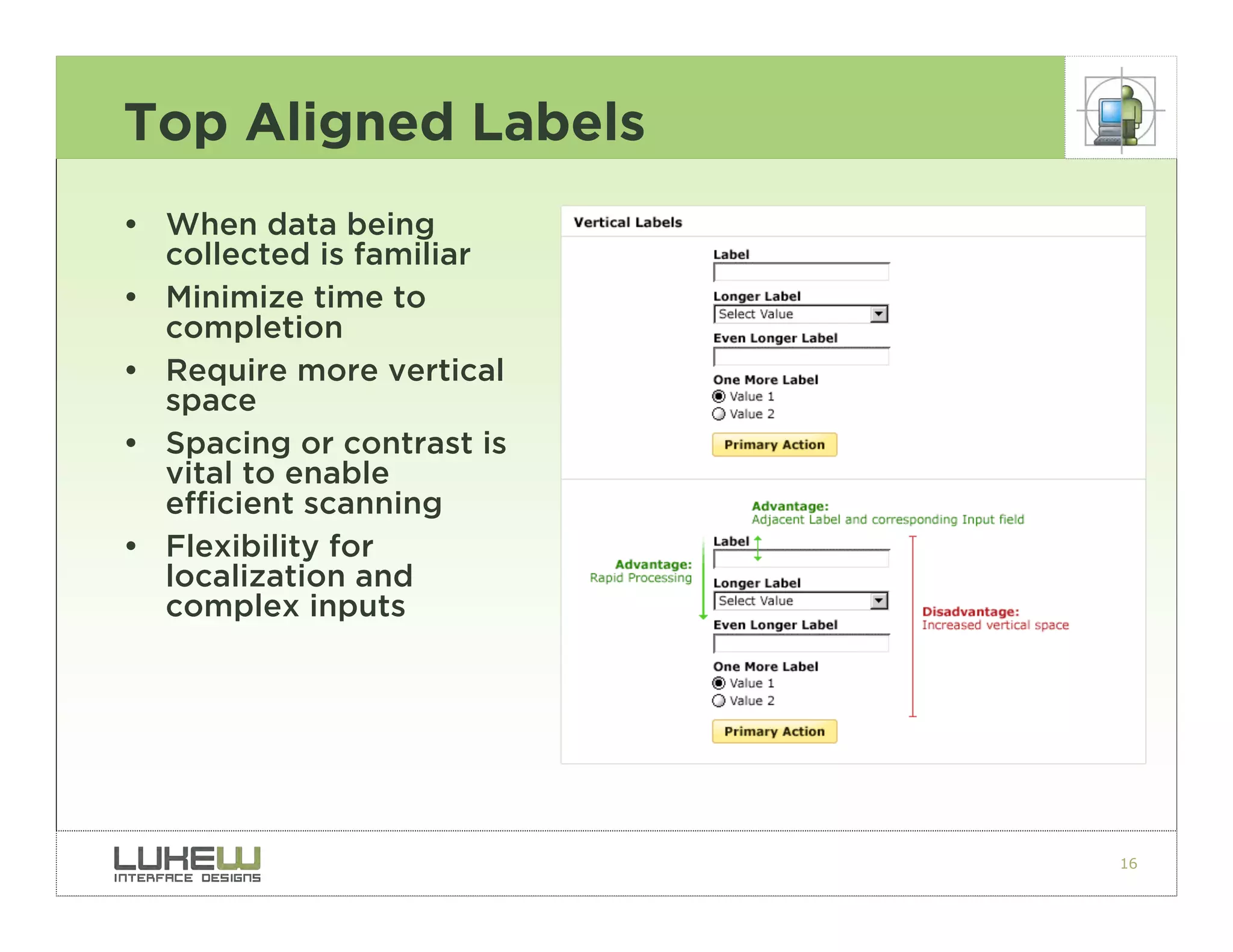 Best Practices for Form Design
