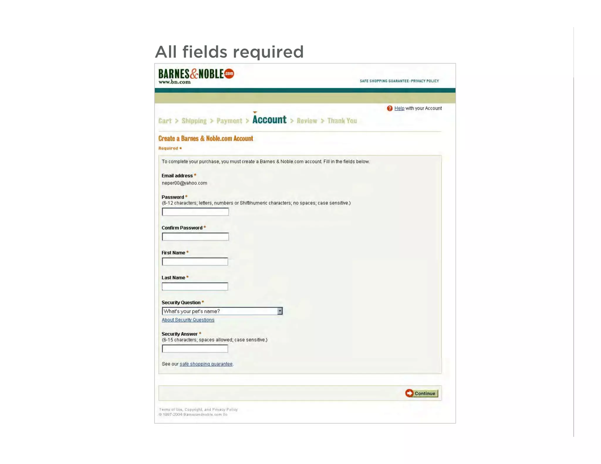 Best Practices for Form Design