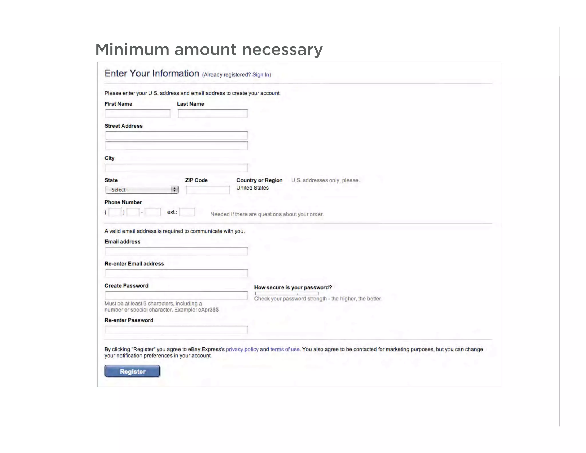 Best Practices for Form Design