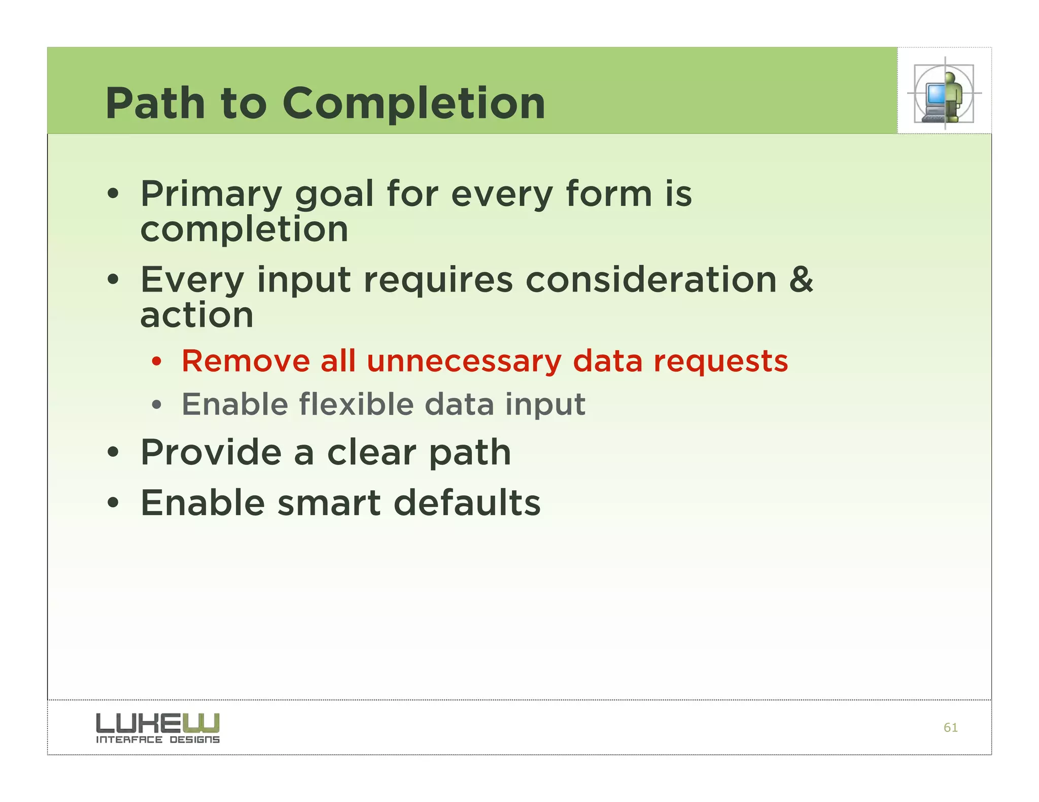 Best Practices for Form Design