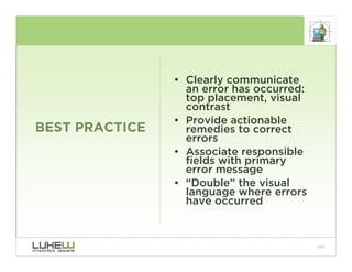 Best Practices for Form Design