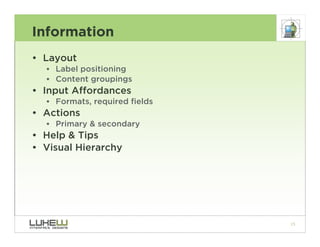 Best Practices for Form Design