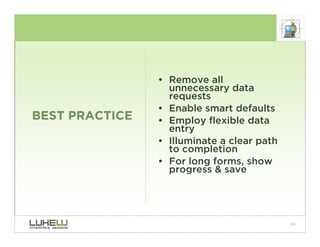 Best Practices for Form Design