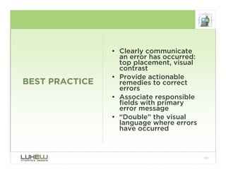 Best Practices for Form Design
