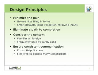 Best Practices for Form Design