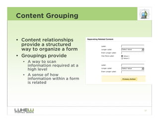 Best Practices for Form Design