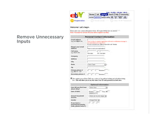 Best Practices for Form Design