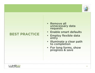 Best Practices for Form Design