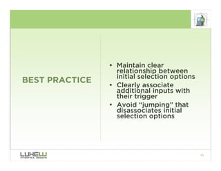Best Practices for Form Design