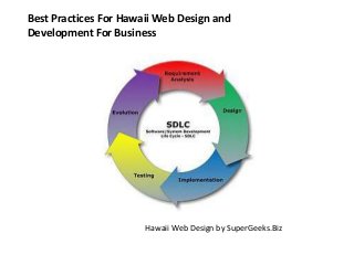 Best Practices For Hawaii Web Design and
Development For Business

Hawaii Web Design by SuperGeeks.Biz

 