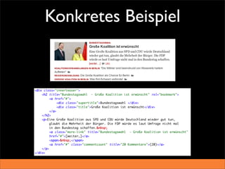 Konkretes Beispiel
 