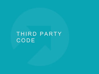 T H I R D P A R T Y
C O D E
 