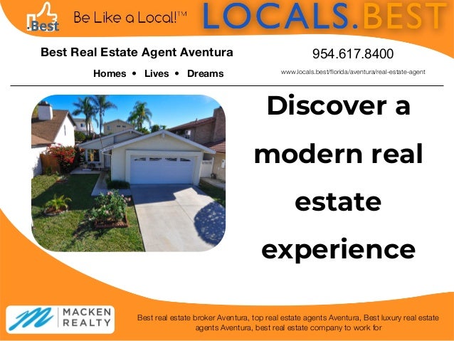 Best Real Estate Agent Aventura