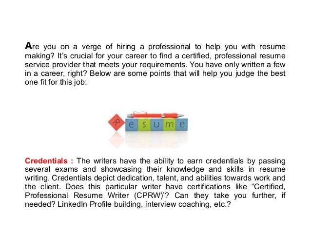 best resume service