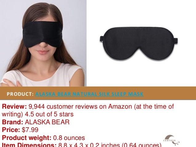 sleep mask reviews