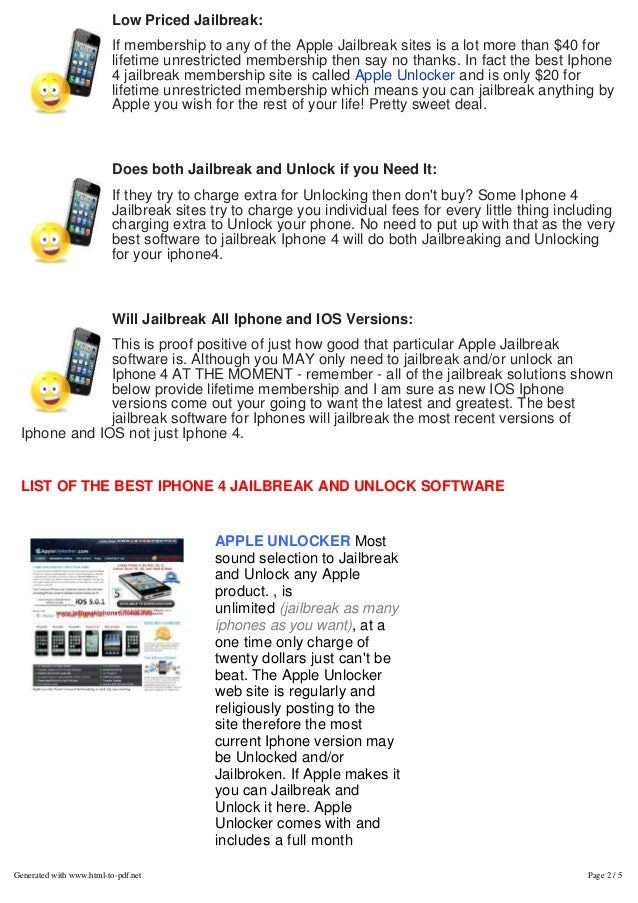 Best software-for-jailbreaking-iphone4