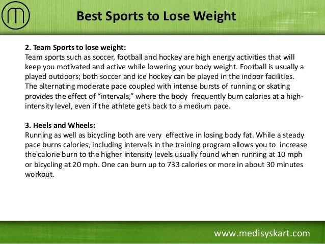 Best Sports to Lose Weight