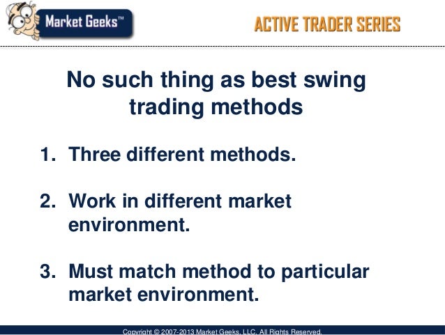 Swing trading system ppt