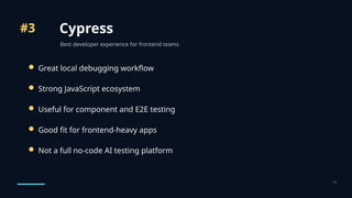 Best Test Automation Tools in 2026: AI Testing Platforms, Frameworks ...