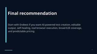 Best Test Automation Tools in 2026: AI Testing Platforms, Frameworks ...