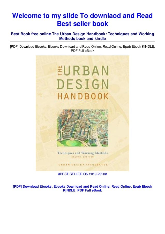 [Best!]The Urban Design Handbook Techniques and Working Methodshardcover
