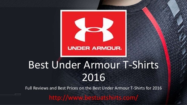 under armour t shirts 2016