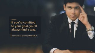 Best 10 Motivational Quotes by Harsh Malik